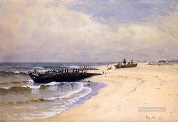 ロータイドのモダンなビーチサイド アルフレッド・トンプソン・ブリチャー Oil Paintings